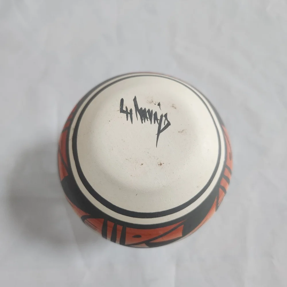 Native American Pottery Ball Vase